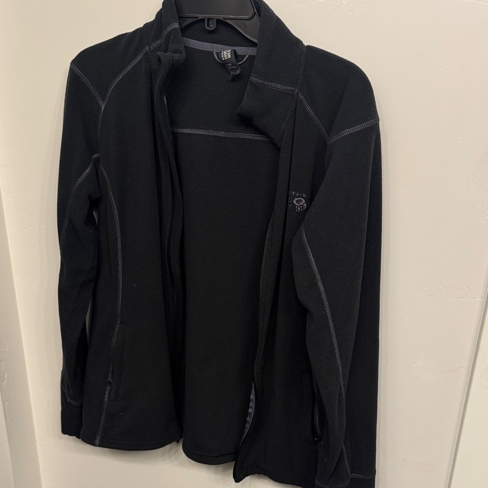 Mountain Hardwear Charcoal Fleece Jacket (L)